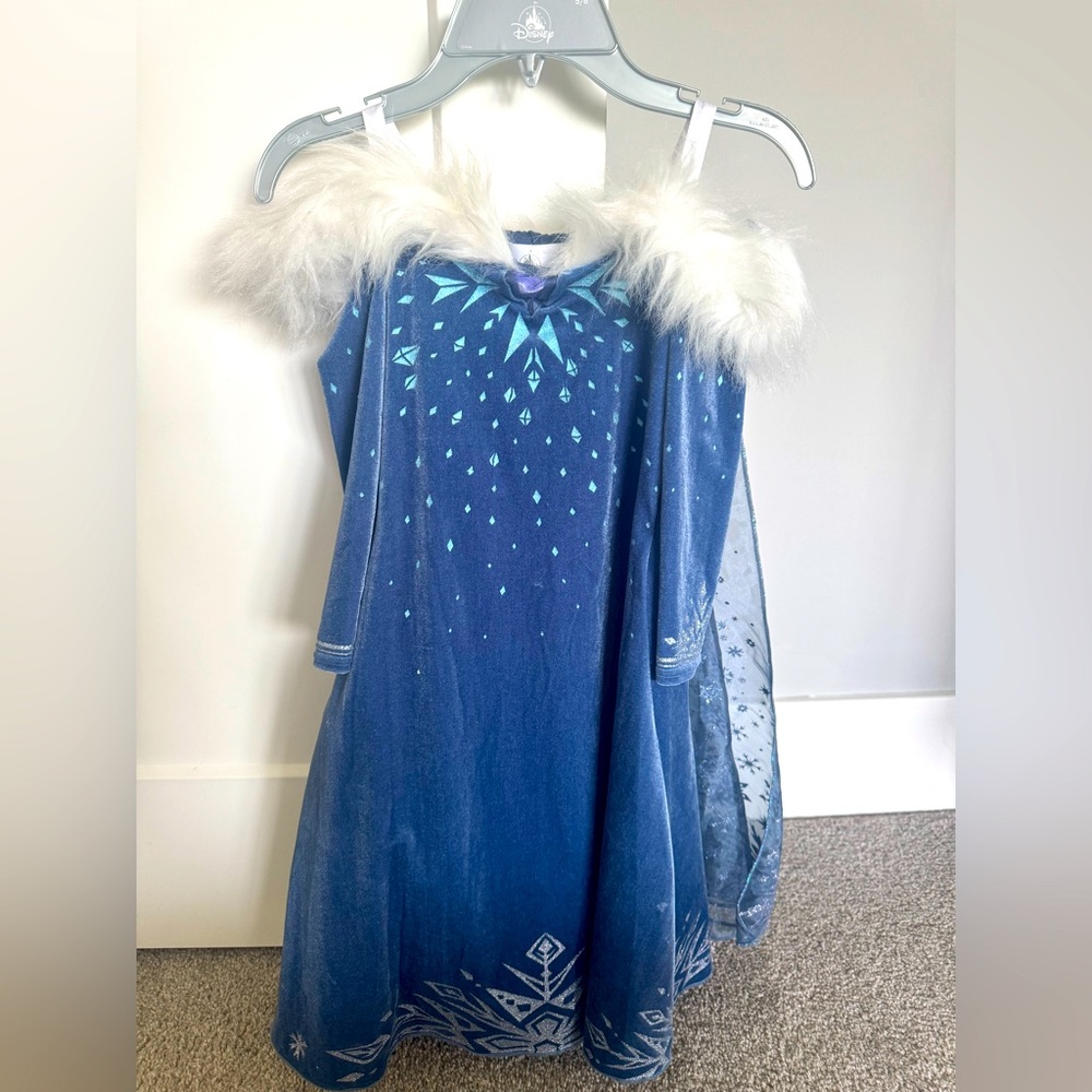 Disney Store Olaf’s Frozen Adventure Elsa Dress - Size 4T
